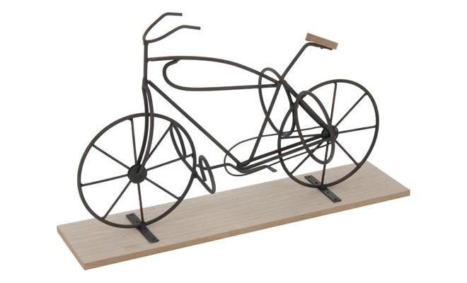 Wijnfleshouder, fiets, l 48 cm, b 20 cm, h 29 cm