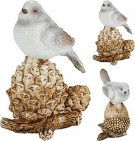 winter vogel 7 x 6 x 10 cm design - afbeelding 2