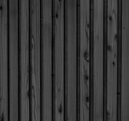 Woodvision Triple profiel vuren enkelzijdige wand E, 371 x 224 cm, zwart geïmpregneerd.