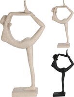 yoga beeld vrouw 15x6x31cm, per stuk