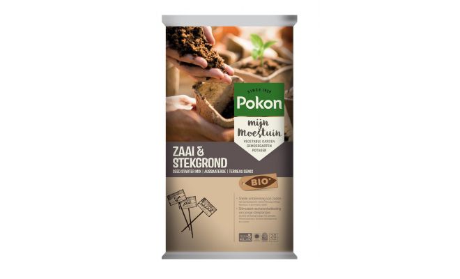 Zaai en stek grond, rhp, Pokon, 20 liter