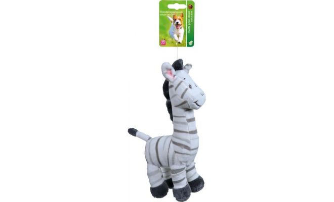 Zebra pluche 20cm zonder geluid