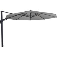 Zweefparasol virfgoflex kantelbaar grijs dsn 350 cm - afbeelding 2